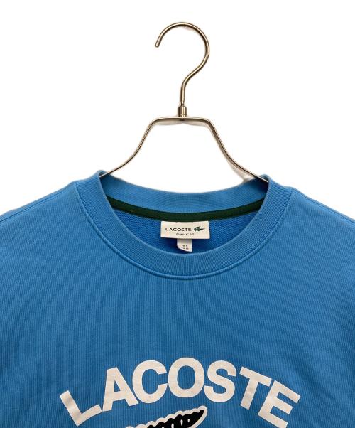 LACOSTE（ラコステ）LACOSTE (ラコステ) クルーネックスウェット ブルー サイズ:Mの古着・服飾アイテム