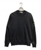 STONE ISLANDストーンアイランド）の古着「クルーネックスウェット」｜ブラック