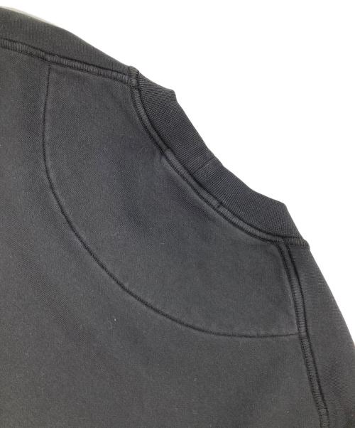 STONE ISLAND（ストーンアイランド）STONE ISLAND (ストーンアイランド) クルーネックスウェット ブラック サイズ:Lの古着・服飾アイテム