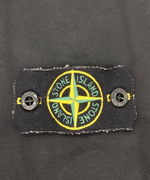 STONE ISLAND（ストーンアイランド）STONE ISLAND (ストーンアイランド) クルーネックスウェット ブラック サイズ:Lの古着・服飾アイテム