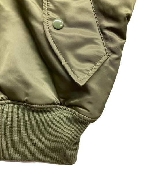 eYe COMME des GARCONS JUNYAWATANABE MAN（アイ コム デ ギャルソン ジュンヤ ワタナベ マン）eYe COMME des GARCONS JUNYAWATANABE MAN (アイ コム デ ギャルソン ジュンヤ ワタナベ マン) ALPHA (アルファ) MA-1ミリタリージャケット カーキ サイズ:XSの古着・服飾アイテム