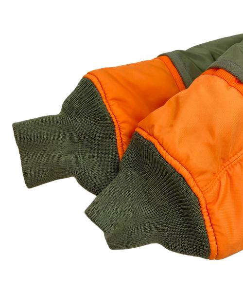 eYe COMME des GARCONS JUNYAWATANABE MAN（アイ コム デ ギャルソン ジュンヤ ワタナベ マン）eYe COMME des GARCONS JUNYAWATANABE MAN (アイ コム デ ギャルソン ジュンヤ ワタナベ マン) ALPHA (アルファ) MA-1ミリタリージャケット カーキ サイズ:XSの古着・服飾アイテム