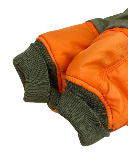 eYe COMME des GARCONS JUNYAWATANABE MAN（アイ コム デ ギャルソン ジュンヤ ワタナベ マン）eYe COMME des GARCONS JUNYAWATANABE MAN (アイ コム デ ギャルソン ジュンヤ ワタナベ マン) ALPHA (アルファ) MA-1ミリタリージャケット カーキ サイズ:XSの古着・服飾アイテム