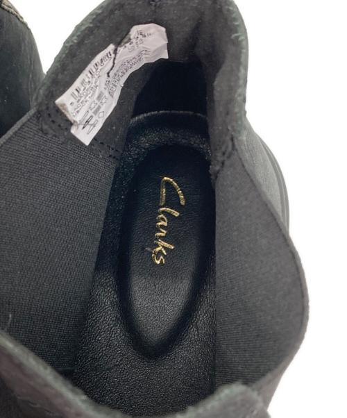 CLARKS（クラークス）CLARKS (クラークス) BADELL TOP サイドゴアブーツ ブラック サイズ:UK8Gの古着・服飾アイテム