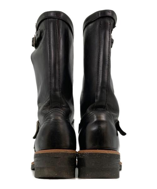 THE REAL McCOY'S（ザ・リアルマッコイズ）THE REAL McCOY'S (ザ・リアルマッコイズ) CHIPPEWA (チペワ) エンジニアブーツ ブラック サイズ:7 1/2の古着・服飾アイテム