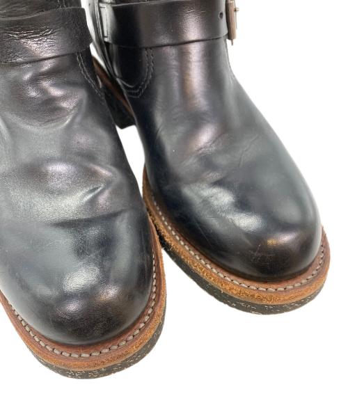 THE REAL McCOY'S（ザ・リアルマッコイズ）THE REAL McCOY'S (ザ・リアルマッコイズ) CHIPPEWA (チペワ) エンジニアブーツ ブラック サイズ:7 1/2の古着・服飾アイテム