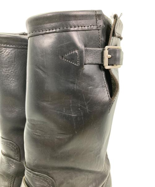 THE REAL McCOY'S（ザ・リアルマッコイズ）THE REAL McCOY'S (ザ・リアルマッコイズ) CHIPPEWA (チペワ) エンジニアブーツ ブラック サイズ:7 1/2の古着・服飾アイテム