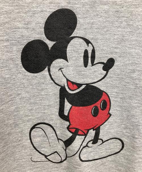 DISNEY（ディズニー）Disney (ディズニー) 80ｓ ディズニープリントラグランスウェット グレー サイズ:X-LARGEの古着・服飾アイテム