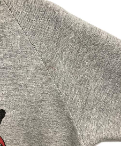 DISNEY（ディズニー）Disney (ディズニー) 80ｓ ディズニープリントラグランスウェット グレー サイズ:X-LARGEの古着・服飾アイテム