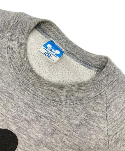 DISNEY（ディズニー）Disney (ディズニー) 80ｓ ディズニープリントラグランスウェット グレー サイズ:X-LARGEの古着・服飾アイテム