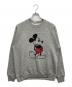 Disney（ディズニー）の古着「80ｓ ディズニープリントラグランスウェット」｜グレー