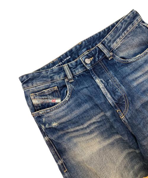 DIESEL（ディーゼル）DIESEL (ディーゼル) D-RISE ストレートジーンズ - ブルー サイズ:W28 L30の古着・服飾アイテム