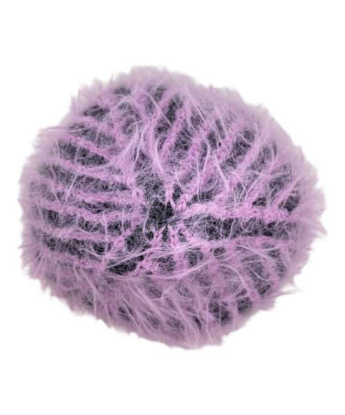 DIESEL（ディーゼル）DIESEL (ディーゼル) K-FUR ニット帽 ピンクの古着・服飾アイテム