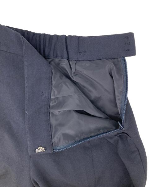 green label relaxing（グリーンレーベルリラクシング）green label relaxing (グリーンレーベルリラクシング) 2タック ワイド パンツ ネイビー サイズ:40の古着・服飾アイテム