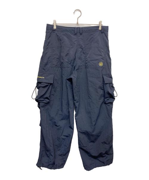 9090（9090）9090 (9090) Big Pocket Nylon Pants ネイビー サイズ:XLの古着・服飾アイテム