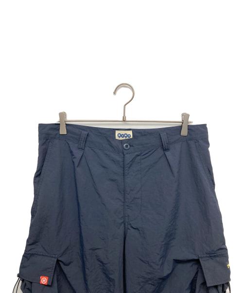 9090（9090）9090 (9090) Big Pocket Nylon Pants ネイビー サイズ:XLの古着・服飾アイテム