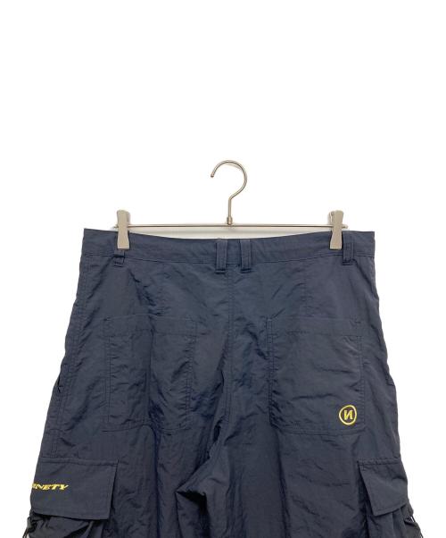9090（9090）9090 (9090) Big Pocket Nylon Pants ネイビー サイズ:XLの古着・服飾アイテム