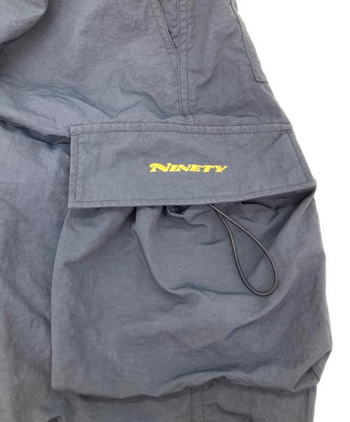 9090（9090）9090 (9090) Big Pocket Nylon Pants ネイビー サイズ:XLの古着・服飾アイテム