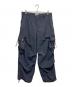 9090（9090）の古着「Big Pocket Nylon Pants」｜ネイビー
