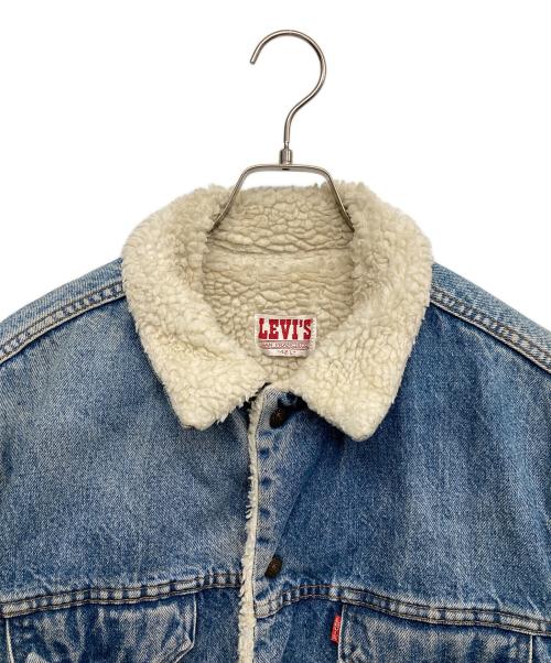 LEVI'S（リーバイス）LEVI'S (リーバイス) 80‘ｓ裏ボアデニムジャケット インディゴ サイズ:42Lの古着・服飾アイテム