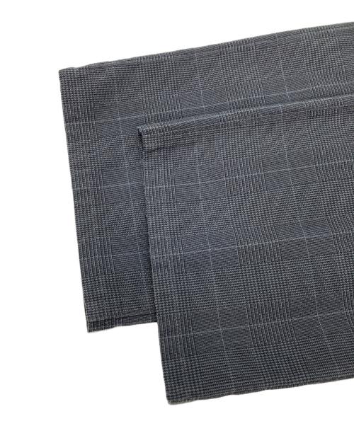 BURBERRY BLACK LABEL（バーバリーブラックレーベル）BURBERRY BLACK LABEL (バーバリーブラックレーベル) チェックパンツ ブラック サイズ:79の古着・服飾アイテム