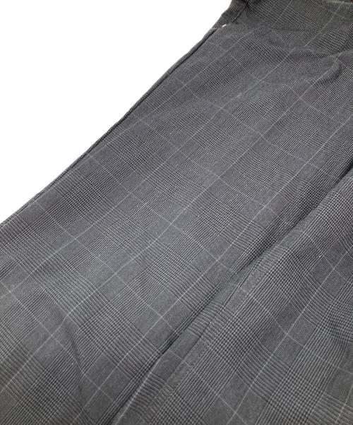 BURBERRY BLACK LABEL（バーバリーブラックレーベル）BURBERRY BLACK LABEL (バーバリーブラックレーベル) チェックパンツ ブラック サイズ:79の古着・服飾アイテム
