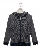BURBERRY BLACK LABELバーバリーブラックレーベル）の古着「ジップパーカー」｜ブラック