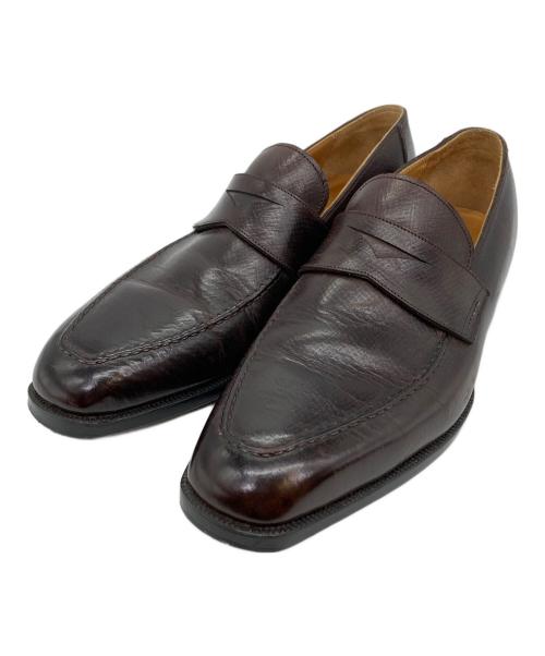 il Quadrifoglio（イルクアドリフォリオ）il Quadrifoglio (イルクアドリフォリオ) コインローファー ブラウン サイズ:記載無の古着・服飾アイテム