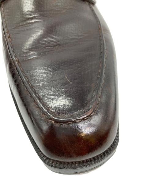 il Quadrifoglio（イルクアドリフォリオ）il Quadrifoglio (イルクアドリフォリオ) コインローファー ブラウン サイズ:記載無の古着・服飾アイテム