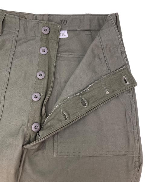 US ARMY（ユーエスアーミー）US ARMY (ユーエスアーミー) ベイカーパンツ グリーン サイズ:34×33の古着・服飾アイテム