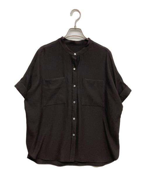 LAUTRE AMONT（ロートレアモン）LAUTRE AMONT (ロートレアモン) SPFひんやり多機能シャツ ブラック サイズ:38の古着・服飾アイテム