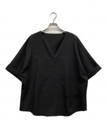 GALLARDA GALANTE（ガリャルダガランテ）の古着「スキッパーブラウス」｜ブラック