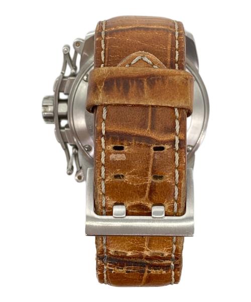 HAMILTON（ハミルトン）HAMILTON (ハミルトン) カーキ アクション クロノグラフ ホワイトの古着・服飾アイテム