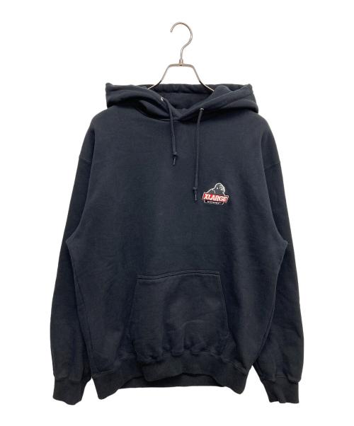 X-LARGE（エクストララージ）X-LARGE (エクストララージ) SLANTED OG ZIP HOODED SWEATSHIRT ブラック サイズ:Mの古着・服飾アイテム