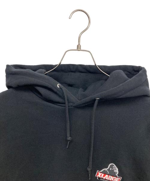 X-LARGE（エクストララージ）X-LARGE (エクストララージ) SLANTED OG ZIP HOODED SWEATSHIRT ブラック サイズ:Mの古着・服飾アイテム