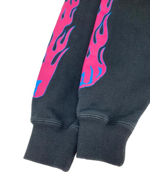 X-LARGE（エクストララージ）X-LARGE (エクストララージ) FIRE LOGO CREWNECK SWEAT ブラック サイズ:Mの古着・服飾アイテム