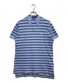 POLO RALPH LAUREN（ポロ・ラルフローレン）の古着「半袖ポロシャツ」｜ブルー