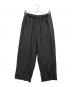 INDIVI（インディヴィ）の古着「ドロストワイドパンツ」｜ブラック