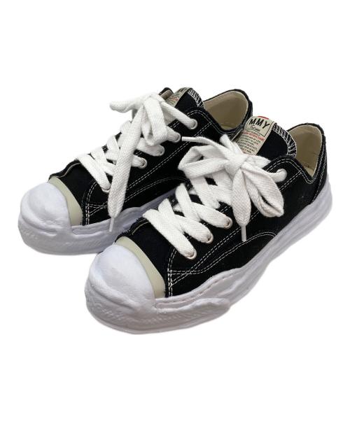 Maison MIHARA YASUHIRO（メゾン ミハラ ヤスヒロ）Maison MIHARA YASUHIRO (メゾン ミハラ ヤスヒロ) ハンクローキャンバス スニーカー ブラック サイズ:44の古着・服飾アイテム