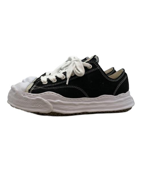 Maison MIHARA YASUHIRO（メゾン ミハラ ヤスヒロ）Maison MIHARA YASUHIRO (メゾン ミハラ ヤスヒロ) ハンクローキャンバス スニーカー ブラック サイズ:44の古着・服飾アイテム