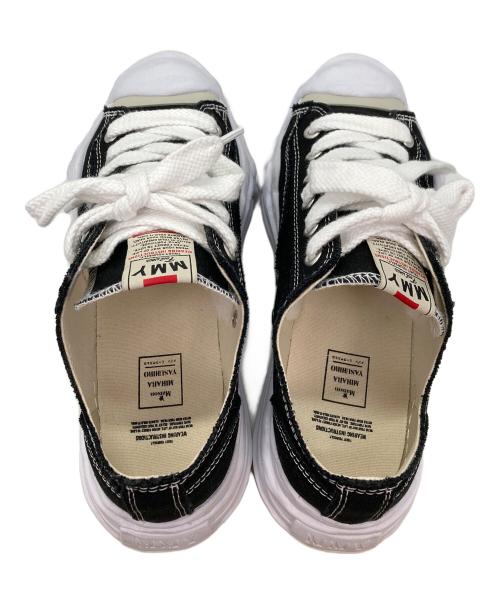 Maison MIHARA YASUHIRO（メゾン ミハラ ヤスヒロ）Maison MIHARA YASUHIRO (メゾン ミハラ ヤスヒロ) ハンクローキャンバス スニーカー ブラック サイズ:44の古着・服飾アイテム