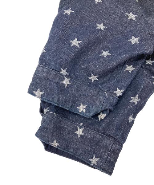 To b. by agnes b.（トゥービー バイ アニエスベー）To b. by agnes b. (トゥービー バイ アニエスベー) 星柄デニムワンピース ネイビー サイズ:36の古着・服飾アイテム