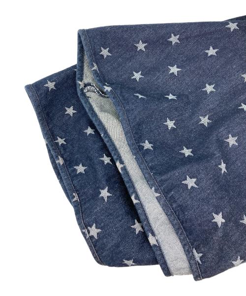 To b. by agnes b.（トゥービー バイ アニエスベー）To b. by agnes b. (トゥービー バイ アニエスベー) 星柄デニムワンピース ネイビー サイズ:36の古着・服飾アイテム