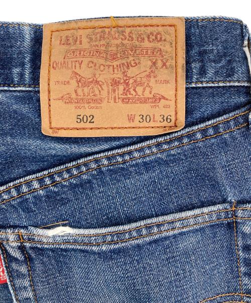 LEVI'S（リーバイス）LEVI'S (リーバイス) 90ｓ復刻502デニムパンツ ブルー サイズ:W30の古着・服飾アイテム