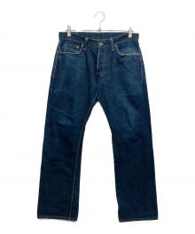 TENRYO×北斗の拳（テンリョウ×ホクトノケン）の古着「トキモデルデニムパンツ」｜インディゴ