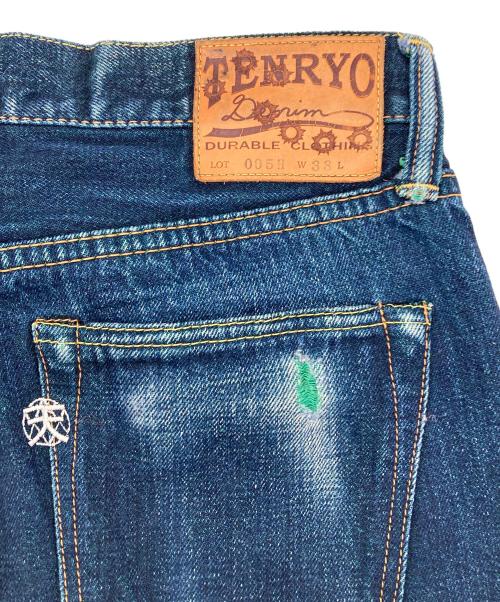 TENRYO（テンリョウ）TENRYO (テンリョウ) 北斗の拳 (ホクトノケン) トキモデルデニムパンツ インディゴ サイズ:W33の古着・服飾アイテム