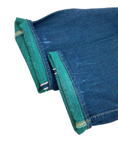 TENRYO（テンリョウ）TENRYO (テンリョウ) 北斗の拳 (ホクトノケン) トキモデルデニムパンツ インディゴ サイズ:W33の古着・服飾アイテム