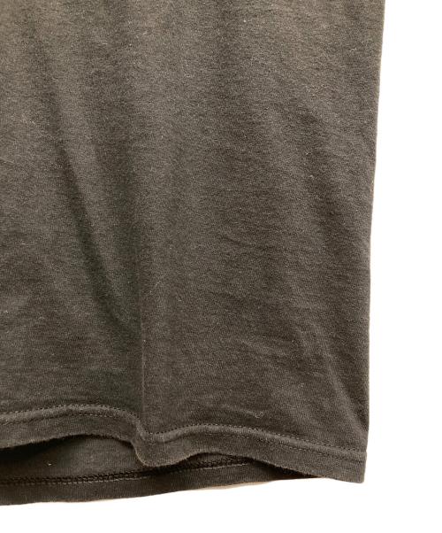 stussy（ステューシー）stussy (ステューシー) PLUSH TEE ブラック サイズ:XLの古着・服飾アイテム