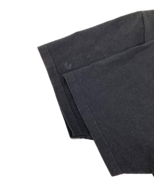 stussy（ステューシー）stussy (ステューシー) PLUSH TEE ブラック サイズ:XLの古着・服飾アイテム