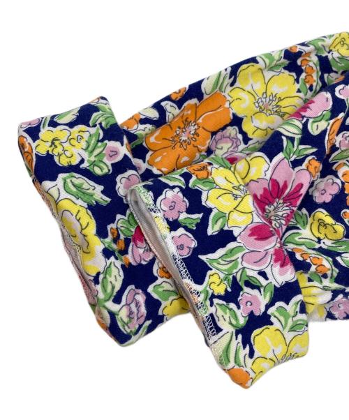 LAUREN RALPH LAUREN（ローレンラルフローレン）LAUREN RALPH LAUREN (ローレンラルフローレン) 花柄半袖ワンピース マルチカラー サイズ:XSの古着・服飾アイテム